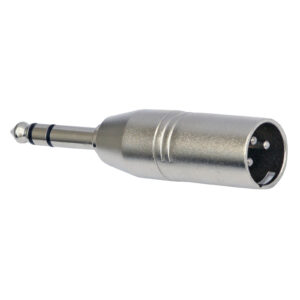 Adapter XLR male/ST.JACK