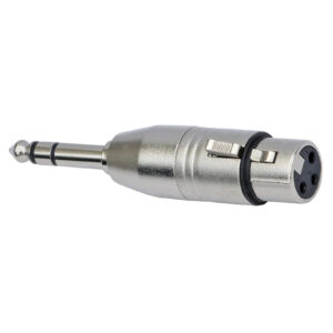 Adapter XLR female/ST.JACK