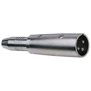 Adapter XLR male/ST.JACK female
