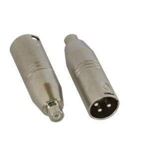 Adapter RCAf/XLRm