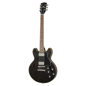 GTR ELECT ES3900BLNH1 GIBSON USA ES-339 TRANS EBONY + ETUI HOLLOW BODY