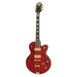 GTR ELEC. ETUERUMGH1 EPIPHONE UPTOWN KAT ES Ruby Red Metallic 1/2 caisse