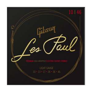 JC ELECT. SEG-LES10 GIBSON LES PAUL PREMIUM LIGHT GAUGE 10-46