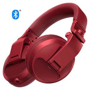 CASQUE SEMI-PRO DJ BLUETOOTH HDJX5BTR ROUGE PIONEER