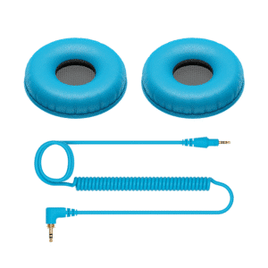 HCCP08L BLEU PIONEER PACK DJ 2Coussinets + Cable BLUE pour HDJCUE1