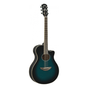 GTR FOLK EA PAN COUPE APX600OBB BLEU YAMAHA OBB=ORIENTAL BLUE BURST TABLE EPICEA