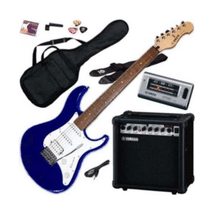PACK GTR ELECT. EG112GPII-MBLUE YAMAHA BLEU + AMPLI + ACCESSOIRES Metallic Blue