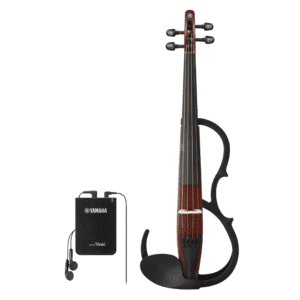 VIOLON ELECTRIQUE SILENT YEV104BR YAMAHA 4 CORDES MARRON