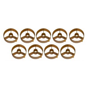 BT-NONABEAM set 9 louvers GOLD