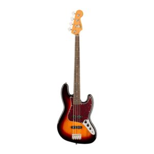 GTR BASSE 4 CORDES 037-4530-500 CLASSIC VIBE 60&rsquo;S JAZZ BASS 3TS SQUIER BY FENDER Laurel Fingerboard, Black SQ CV 60s JAZZ BASS LRL BLK