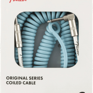 CABLE ORIGINAL SERIES COIL COUDE 9M DAPHNE BLUE 099-0823-006 FENDER