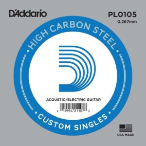 CORDE UNITE 0105 FOLK/ELECT D&rsquo;ADDARIO PL0105, 0.267mm