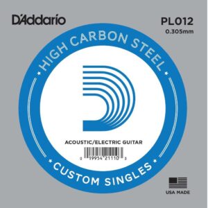 CORDE UNITE 012 FOLK OU ELECT D&rsquo;ADDARIO PL012