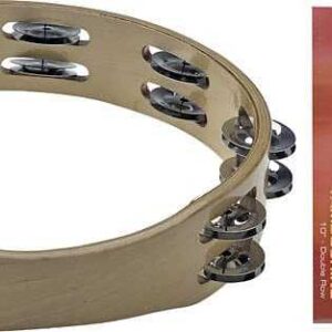 TAMBOURIN STA-3210 STAGG 10POUCES BOIS 2 RANGEES
