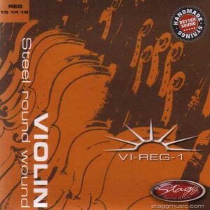 JC VIOLON VI-REG1 STAGG POUR VIOLON 1/2 1/4 ET 1/8 ACIER FILE EXTRA EXTRA-LIGHT