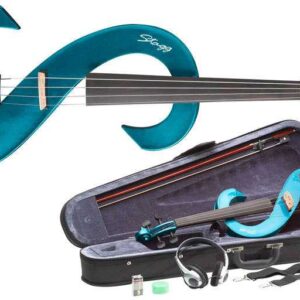 VIOLON ELECTRIQUE MBL 4/4 +SOFTCASE ET ACCESSOIRES STAGG EVN44MBL