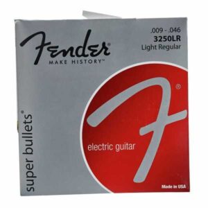 JC ELECT. SUPER BULLETS NICKEL PLATED STEEL 9-46 0733250404 FENDER