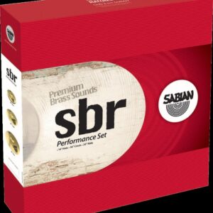 PACK SET PERFORMANCE SBR SABIAN PROMO SBR5003 1 Hi-Hats 14&Prime; (SBR1402), 1 Crash 16&Prime; (SBR1606), 1 Ride 20&Prime; (SBR2012)
