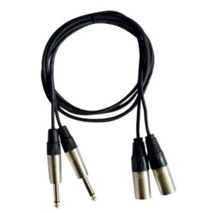 CABLE 2JMM/2XLRM 1.5M CL40/1.5 AUDIOPHONY