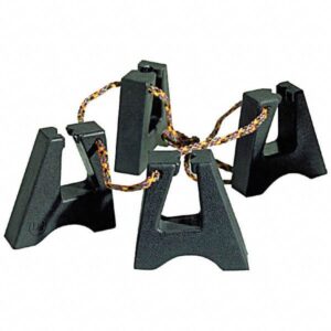 PIED LOT DE 4 EN CAOUTCHOUC DUR POUR CONGAS LP LP637