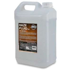 BIDON 5L POUR MACHINE A BROUILLARD ADJ HAZE FLUID OIL BASED 5L