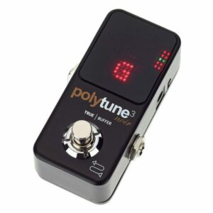 PEDALE ACCORDEUR CHROMATIQUE POLYTUNE3NOIR TC ELECTRONIC