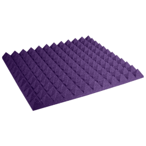 STUDIOFOAM PYRAMID PURPLE 2PYR22PUR-HALF AURALEX SET DE 12 640 X 640 X 410 MM
