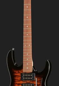 GTR ELECT. GRX70QA-SB IBANEZ Sunburst Série GIO