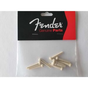 CHEVILLES ACOUS BLANC POINT NOIR 099-0402-000 FENDER X6