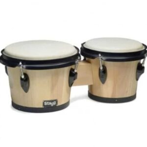 BONGO 7.5&Prime;+6.5&Prime; DEUX TONS STAGG BW-100-N Naturel