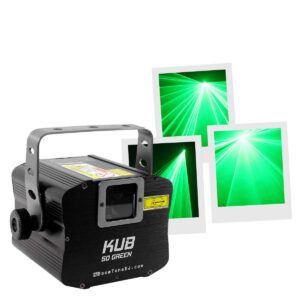 LASER KUB50GREEN BOOMTONE DJ ANIMATION EFFET TUNNEL FAUX PLAFONDS 48054