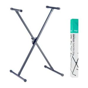 SUPPORT CLAVIER NOIR KXSA35BK STAGG Pliable