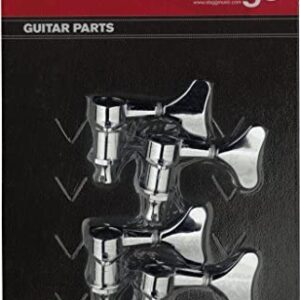 MECANIQUES 4×1 BASSE CHROME STAGG NEW KG443CR