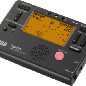 ACCORDEUR ET M2TRONOME TM60-BK KORG NOIR