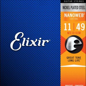JC ELECT. NANOWEB MEDIUM 12102 ELIXIR 11-49