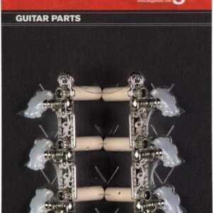 MECANIQUES 3+3 CLASSIQUE AVEC LYRE NICKEL STAGG KG356