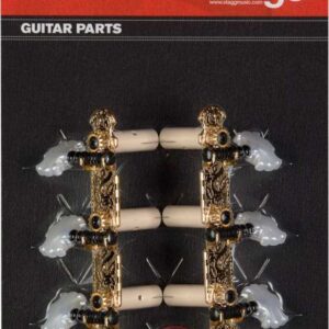 MECANIQUES KG360 STAGG POUR GTR CLASSIQUE 4/4 FINITION NICKEL GOLD