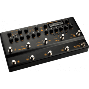 PEDALE MULTI-EFFET TRIDENT NUX POUR GTR ELEC 10 SWITCHS 10 BLOCS EFFETS MIDI LOOPER MNU TRIDENT