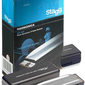 HARMONICA BLUES DIATONIQUE DO MAJEUR 10 TROUS BJH-B20C STAGG