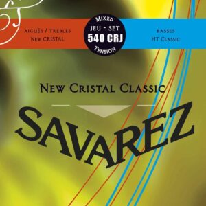 JEU DE CORDE CRISTAL CLASSIC ROUGE BLEU SAVAREZ PROMO AU LIEU DE 15€