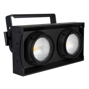 BLINDER COB ETANCHE (IP65) 2X 130W A EFFET « RED SHIFT » (EFFET DE COULEUR AMBRE) BTBLINDER2IP BRITEQ