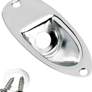 PLAQUE ENTREE JACK STRAT CHROME 099-1940-100 FENDER
