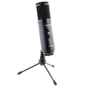 MICRO STUDIO USB MUSB30MIX PLUGGGER STUDIO avec sortie casque adapté pour Streaming, Podcast, Visio, Gaming 74657