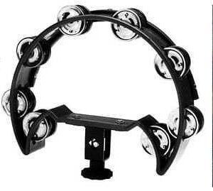 TAMBOURIN TAB-DBK STAGG DEMI-LUNE EN PLASTIQUE POUR CHARLEY NOIR