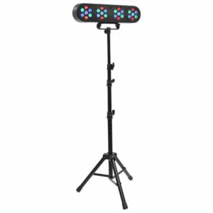 J/L D-TIENE BOOMTONE DJ EFFETS A LED TYPE WASH 28 LED RGB LIVRE AVEC TREPIED
