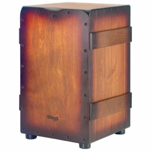 CAJON CAJ-CRATE-SBB STAGG CAISSE SUNBURST BRUN