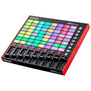 CONTROLEUR USB APCMINIMK2 AKAI POUR ABLETON 8X8 PADS RETROECLAIRES RVB LED 9 FADERS