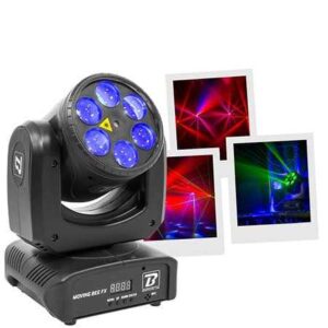 LYRE LED MOVINGBEEFX-LZR BOOMTONE DJ EFFET TOURNANT ET LASER IP20 DMX 89357