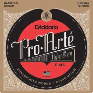 JC CLASS NYLON PRO ARTE NORMAL CUIVRE ARGENT EJ45 D&rsquo;ADDARIO