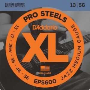 JC FOLK PROSTEEL JAZZ MED 13-17-26-36-46-56 D&rsquo;ADDARIO PROMO AU LIEU DE 9.50€